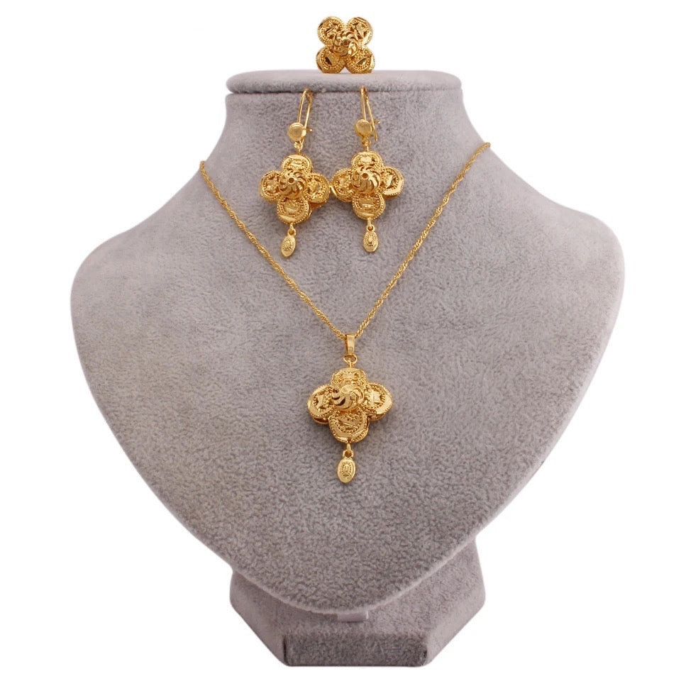 Gold Jewelry Set for Women