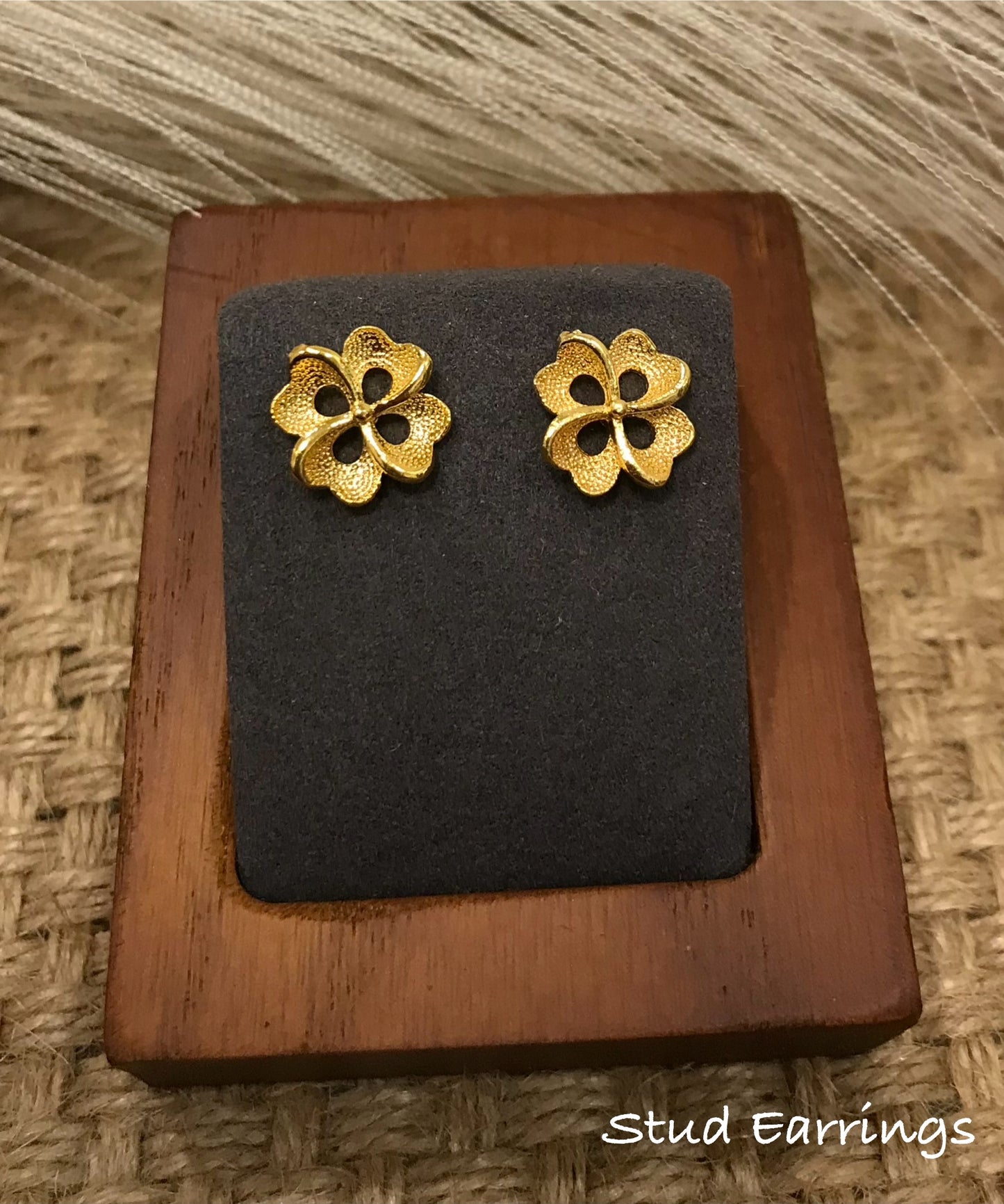 Gold Earrings, Small Stud earring