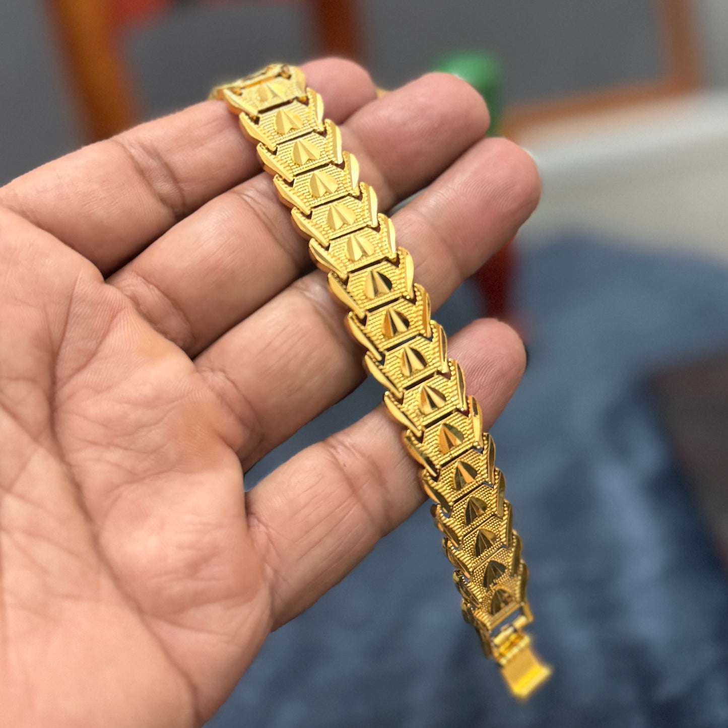 Men’s Bracelet, 24k Plated Bracelet for Men’s