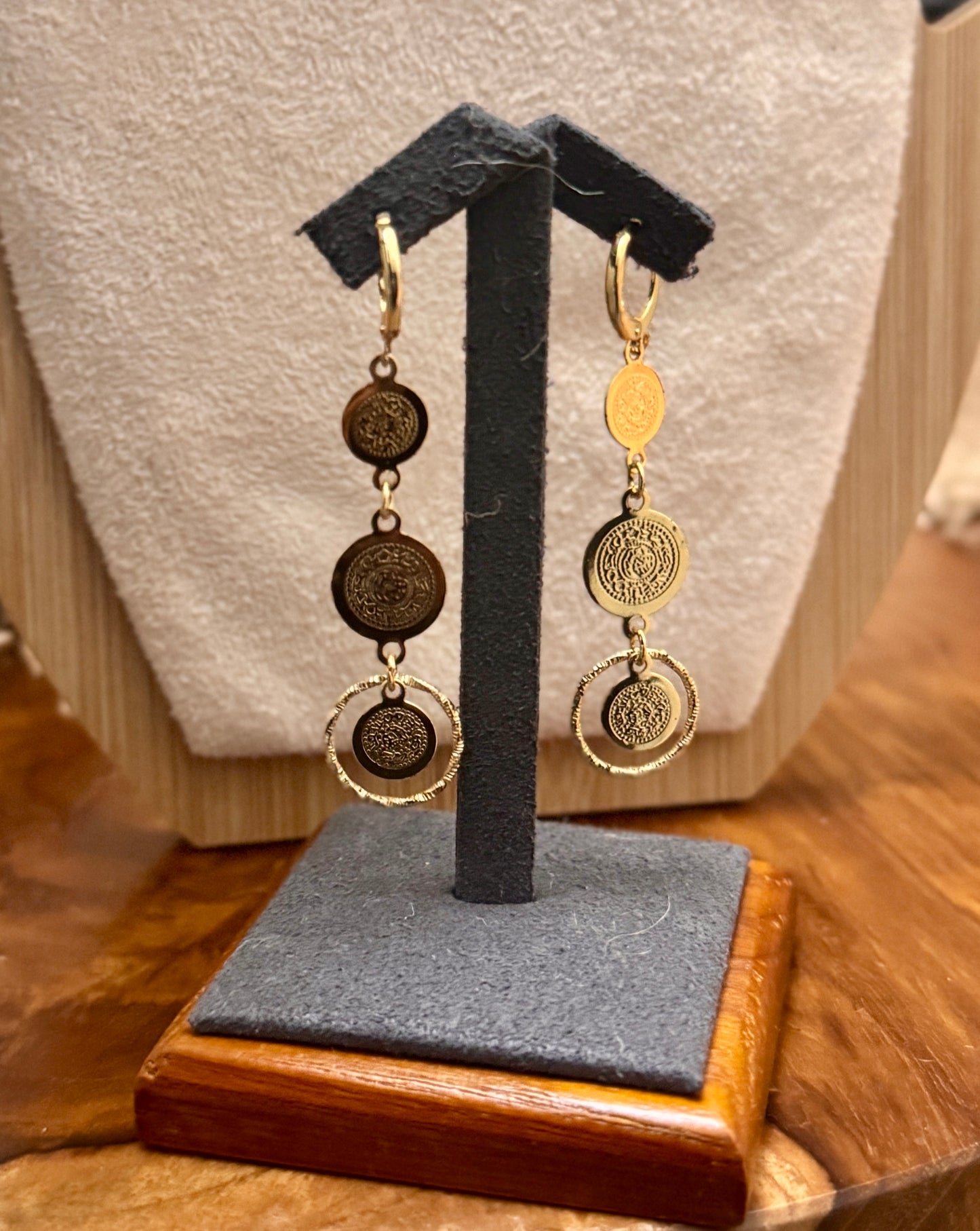 Coin Earrings, Dangle & Drop Earrings