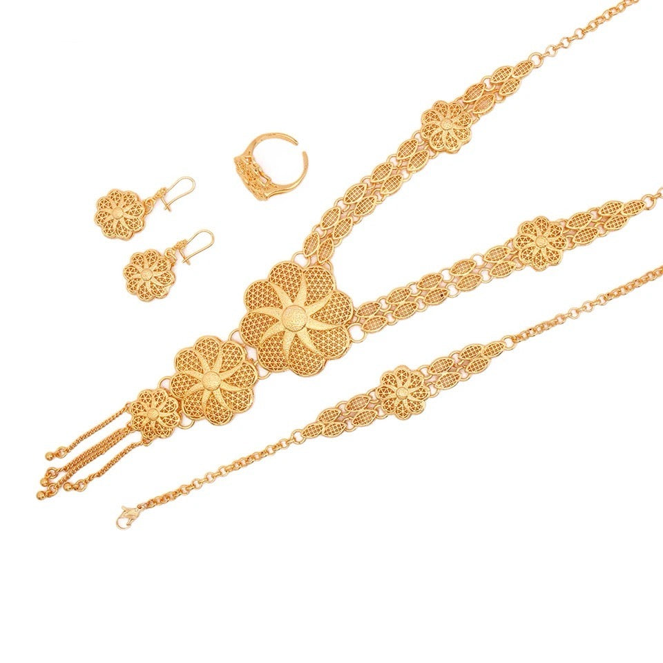 Gold Jewelry Set for Women
