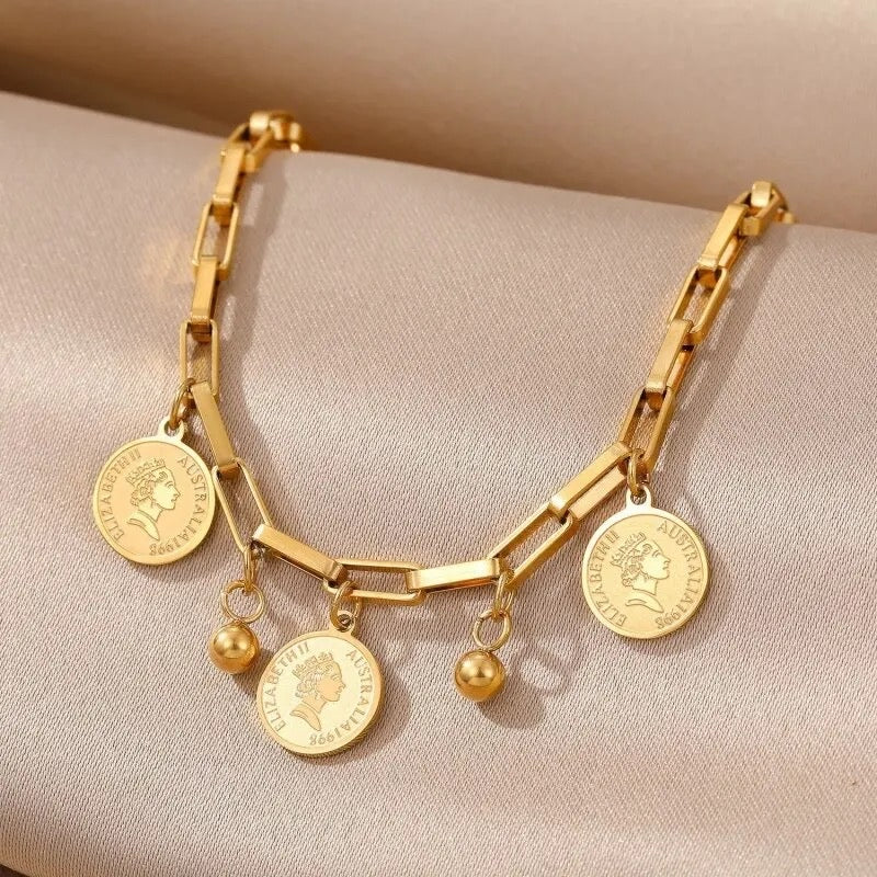 Charm Bracelet, Gold Bracelet