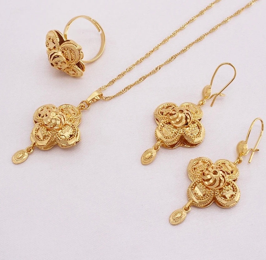 Gold Jewelry Set for Women