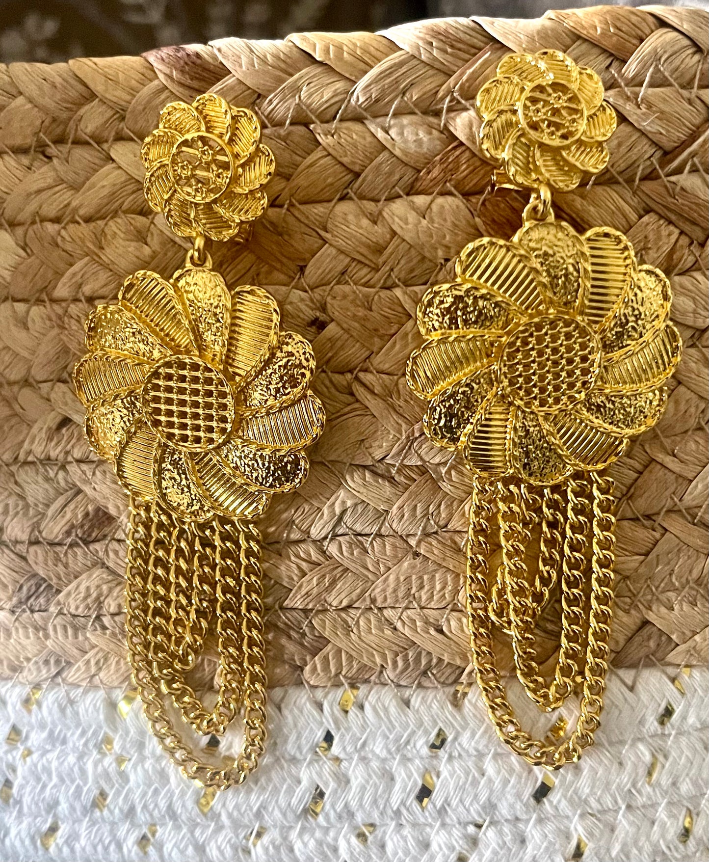 Gold Earrings, Statement Earrings