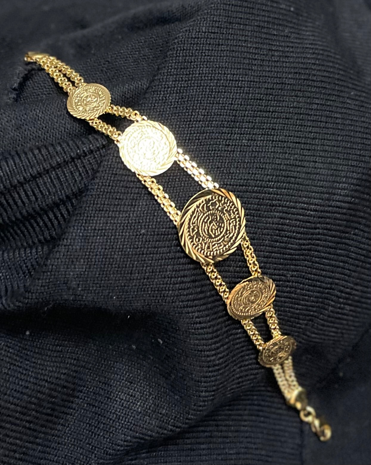 Coin bracelet