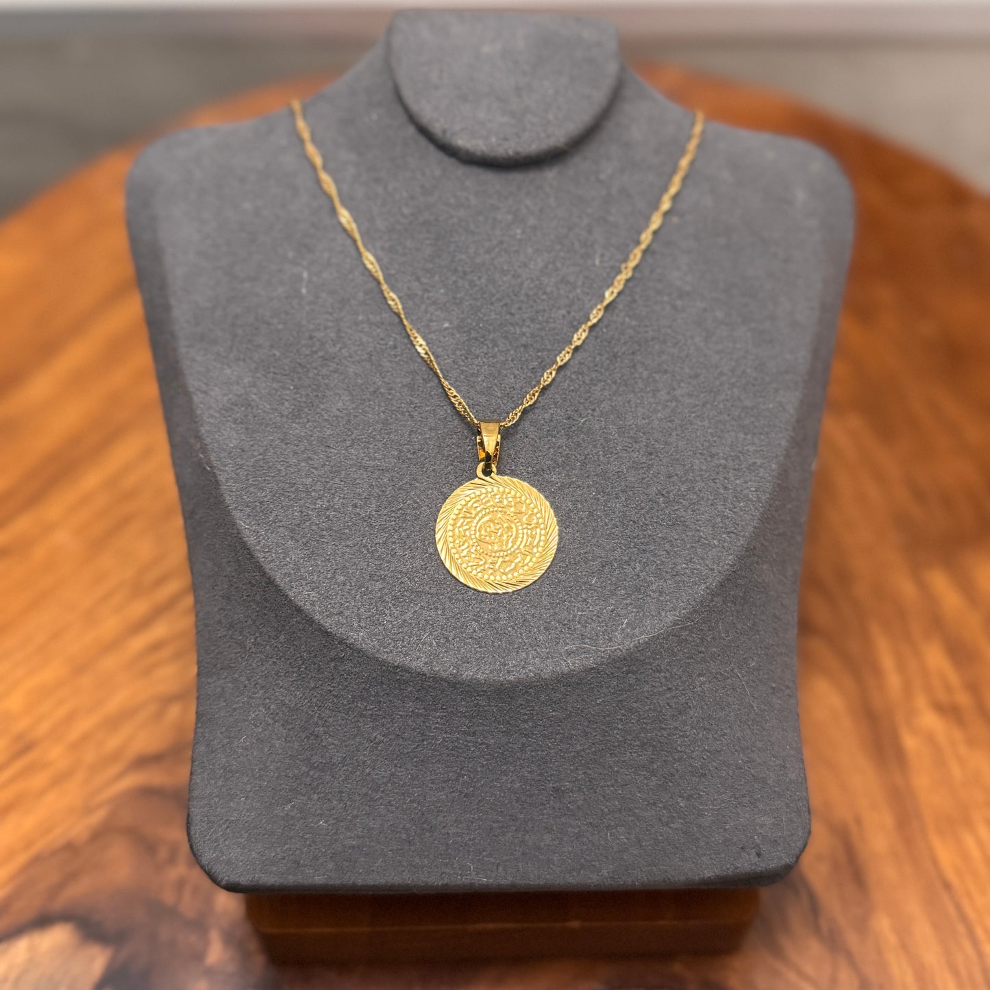 Coin Necklace, Lira Necklace