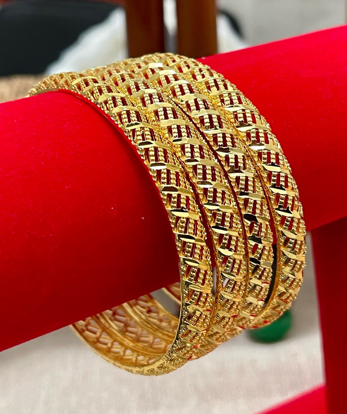 Gold Bangles, Stackable Bangles