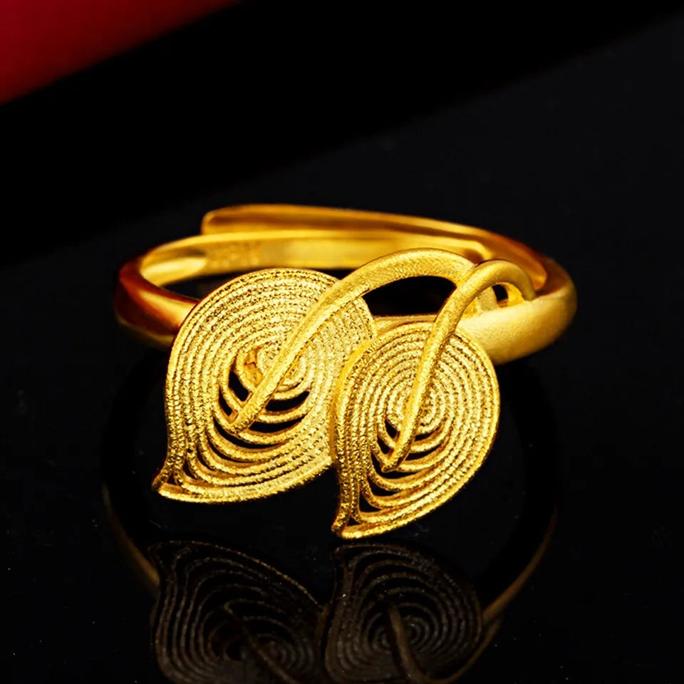 Gold Ring, Wedding Gold Jewelry Ring