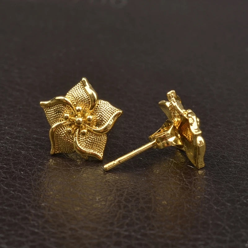 Stud Earrings, Gold Stud Earrings