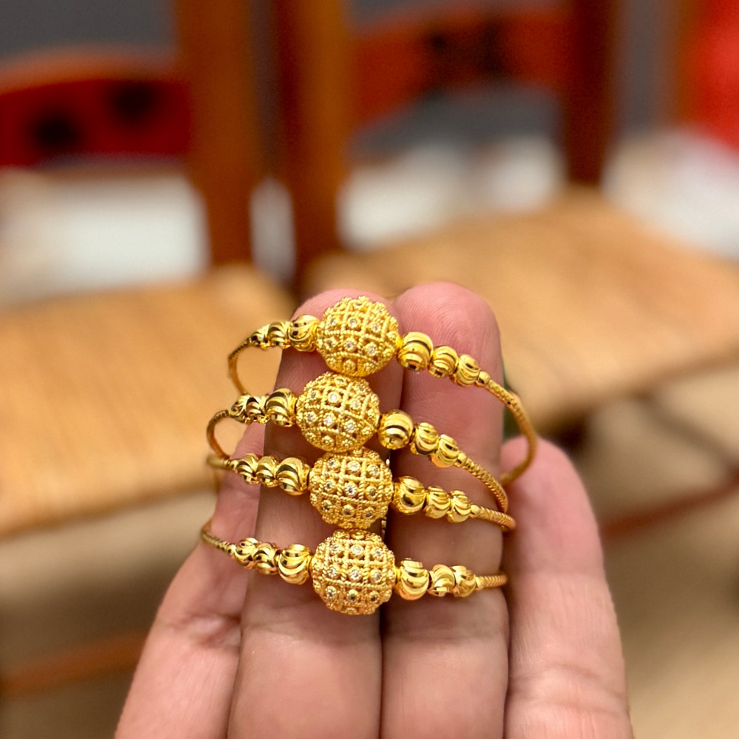 Gold Bangles for girls, Small size Bangles for Kids, Gold Bangles for Baby girls