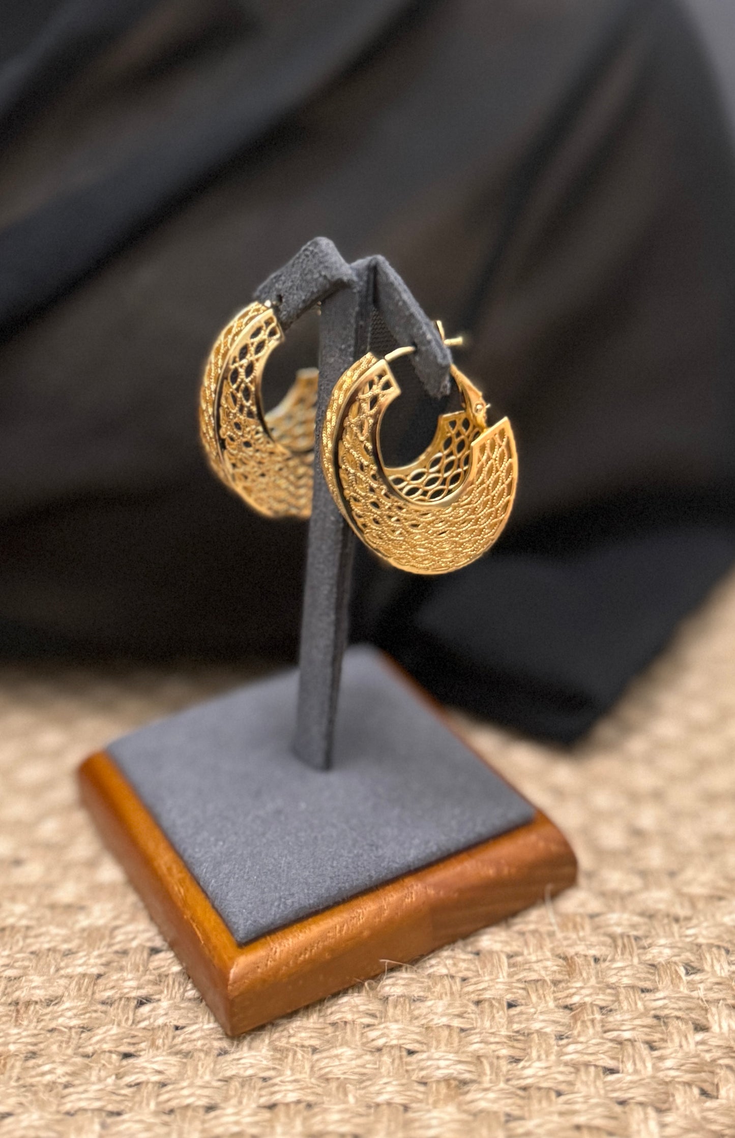 Nattiyan Hoop Earrings