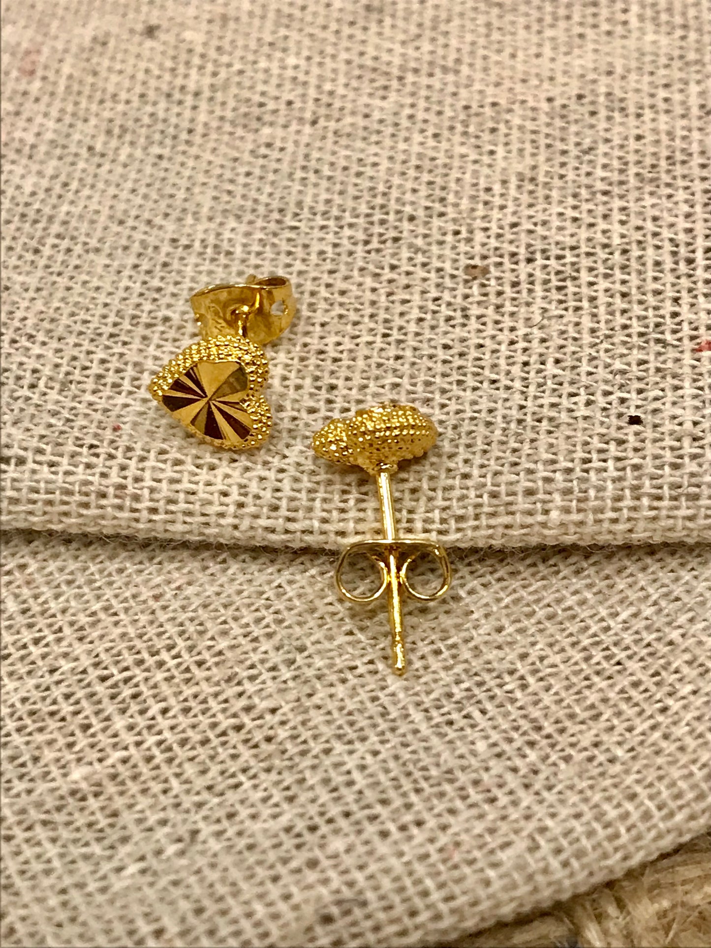 Gold Earrings, Small Stud earring