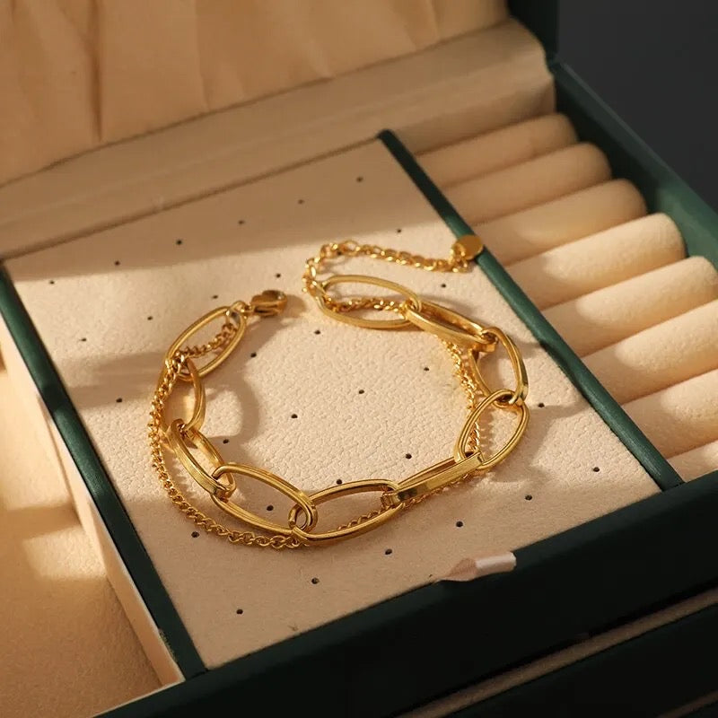 Double thick Bracelet