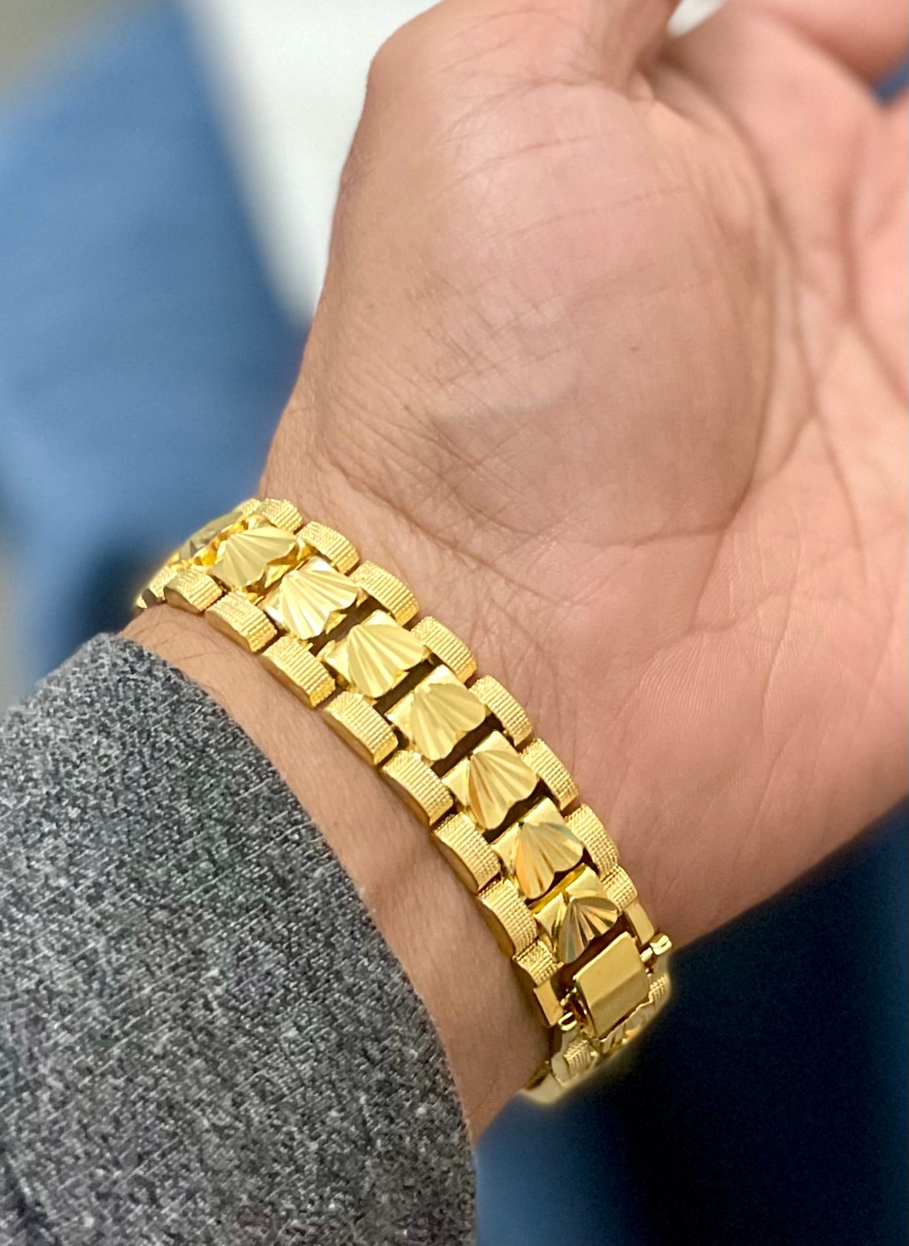 Men's Bracelet, Gold Bracelet for Men's