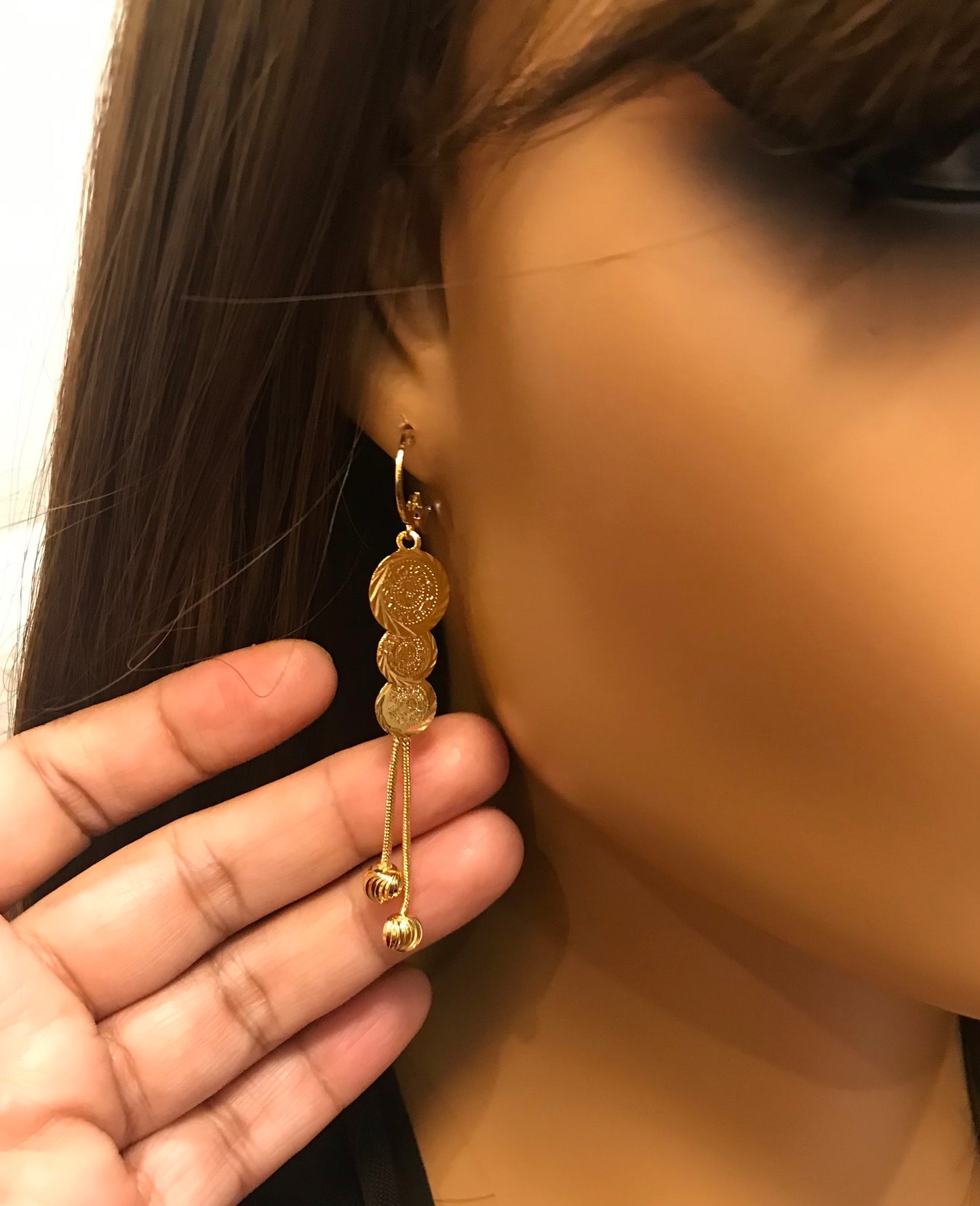 Gold Coin Jewelry Set