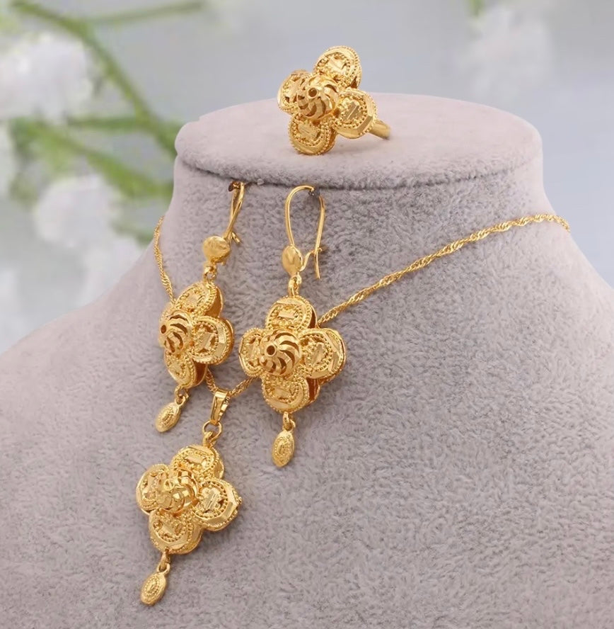 Gold Jewelry Set for Women