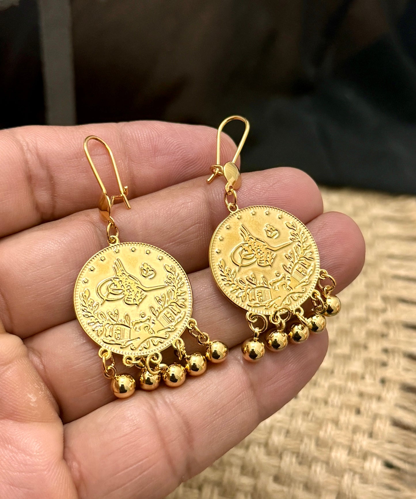 Coin Earrings