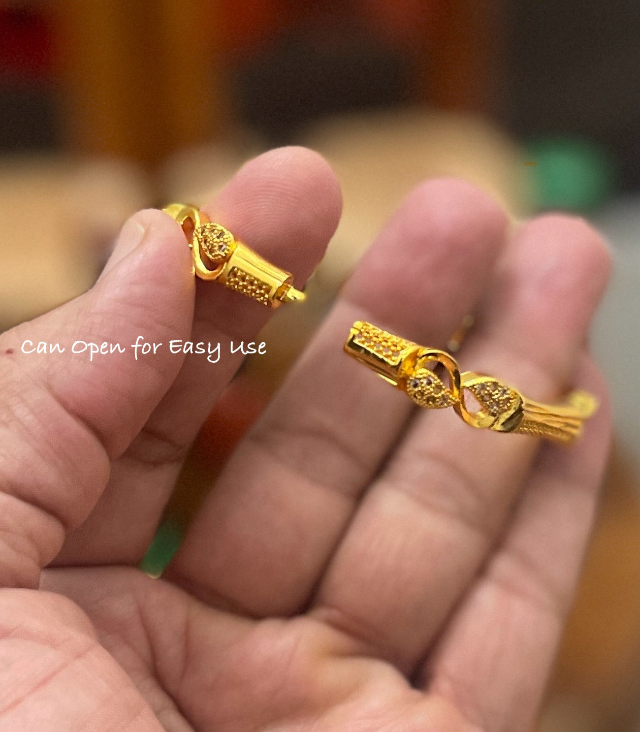 Dubai Gold Bangles, 24K Gold Plated Bangles