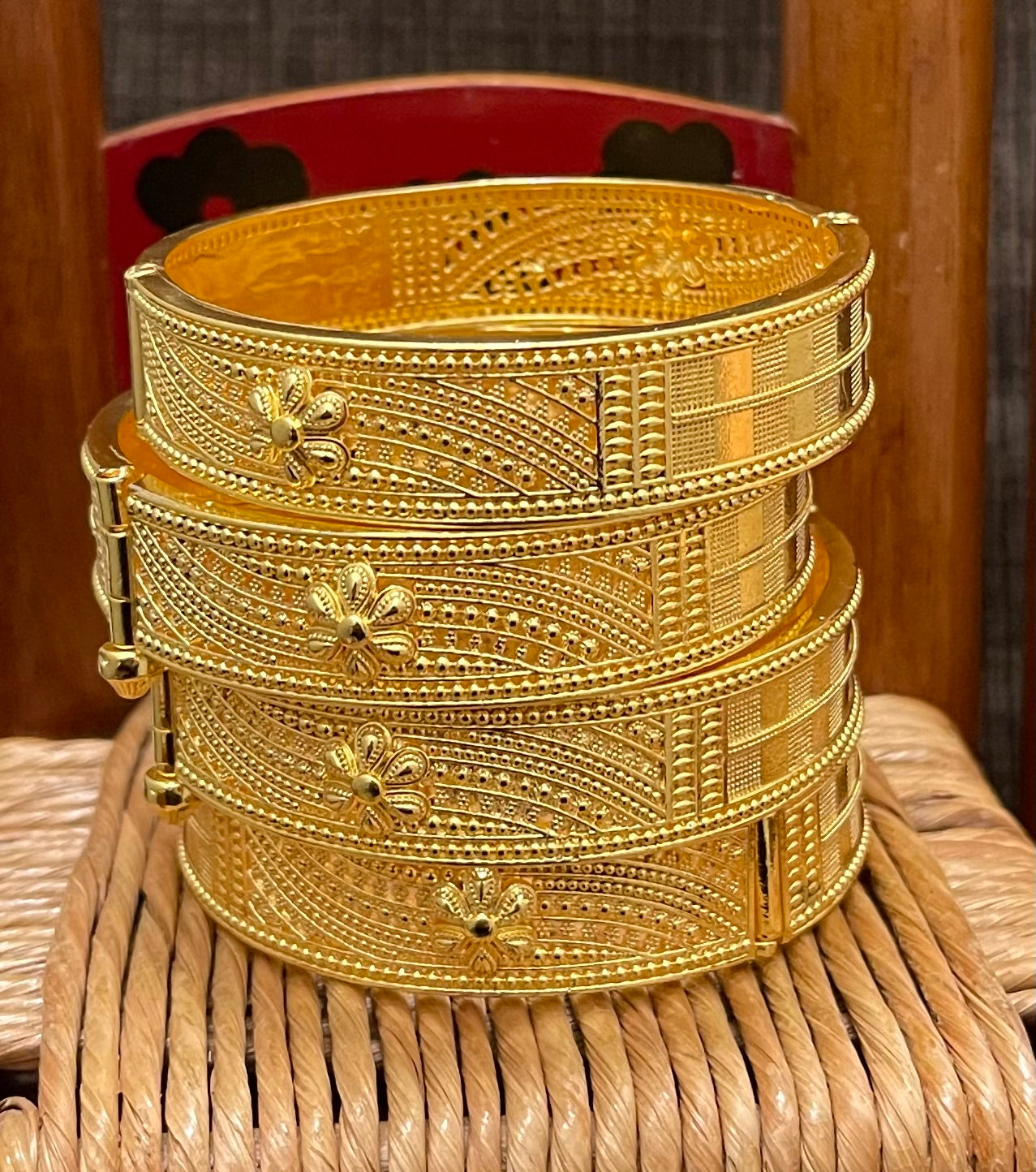Party Gold Bangles, Indian Bridal Bangles