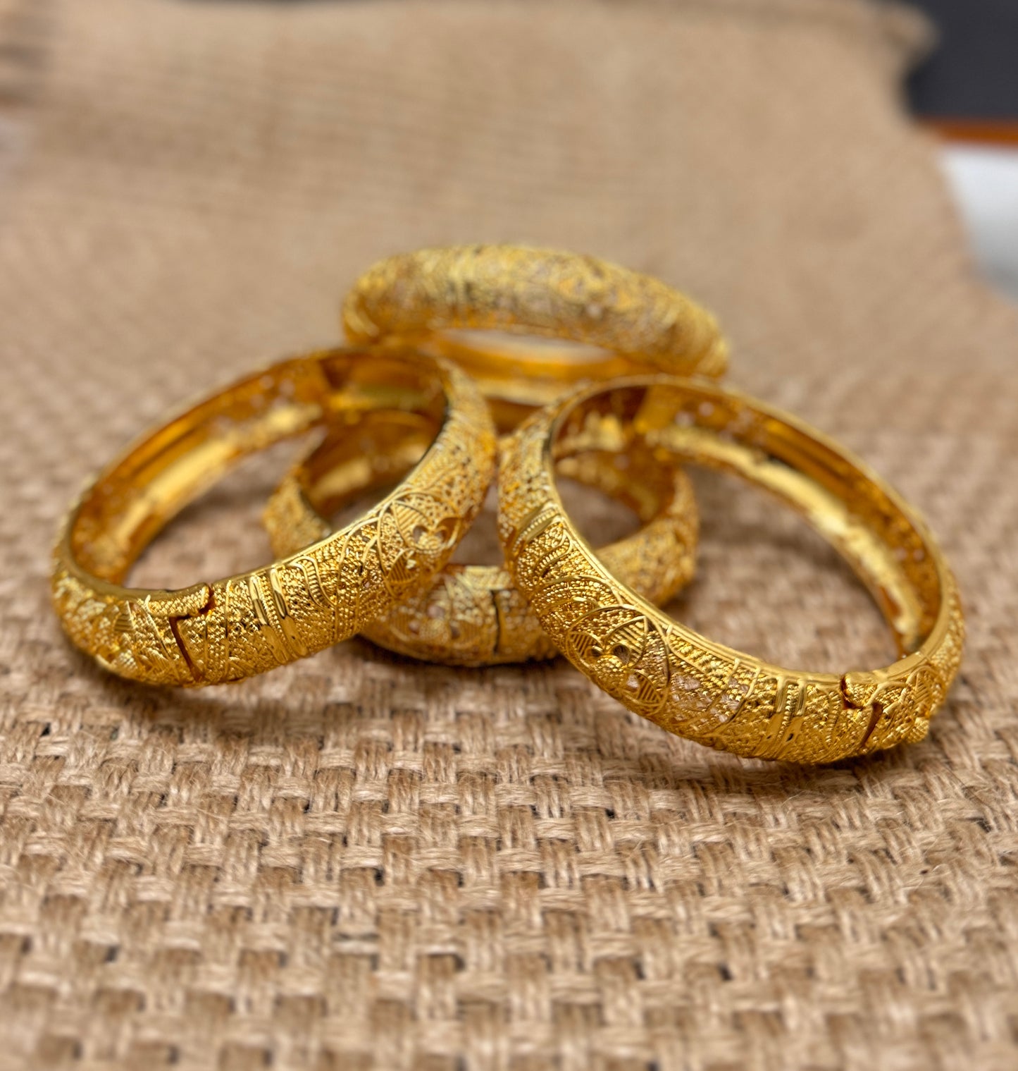 Intricate Bridal Style Bangles