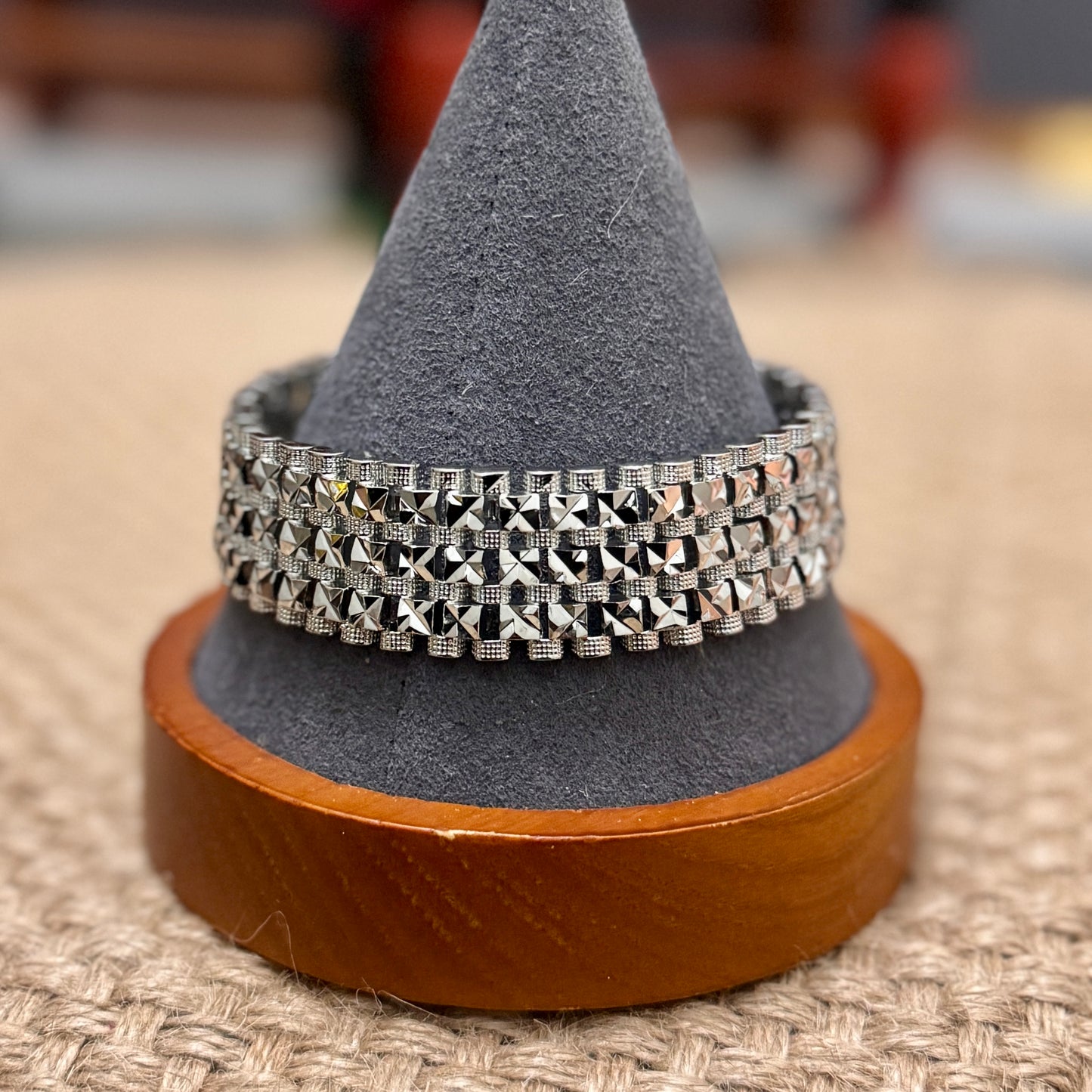 Men’s Bracelet, Silver Plated Bracelet for Men’s