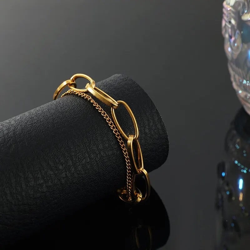 Double thick Bracelet