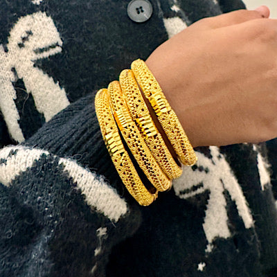 Gold Cuff Bangles, Cuff Bracelet