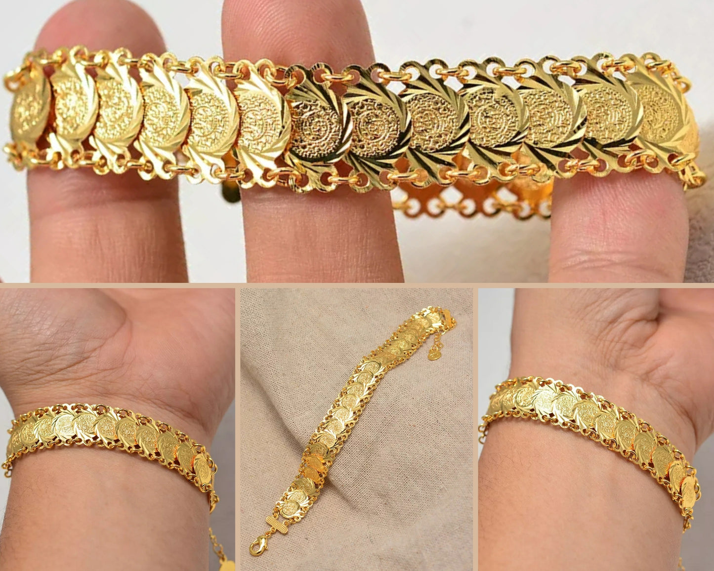 Coin Bracelet, Arab Jewelry