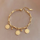 Charm Bracelet, Gold Bracelet
