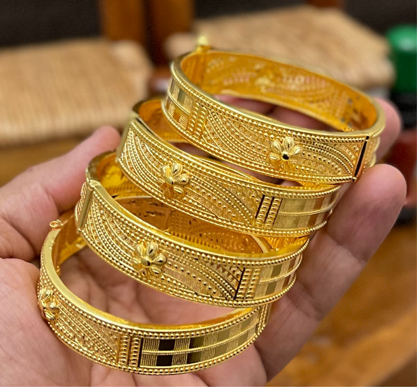 Party Gold Bangles, Indian Bridal Bangles