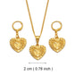Heart Shape Jewelry Set