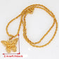 Dainty Butterfly necklace, Gold Necklace