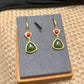 Jade earrings