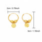 Hoop Earrings, Gold Hoop Earrings