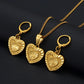 Heart Shape Jewelry Set