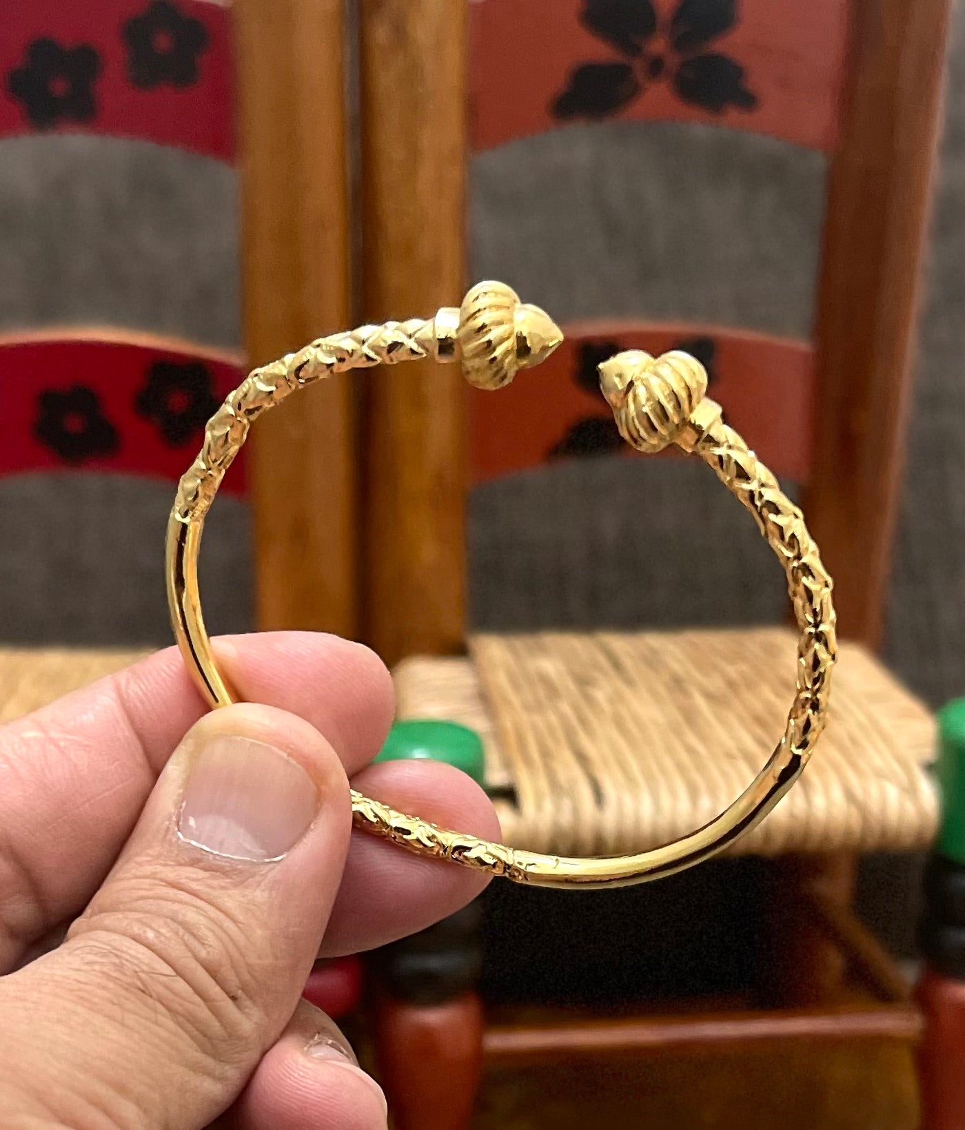Gold Cuff Bangles, Cuff Bracelet, Adjustable Bracelet