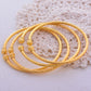 Gold Bangles, 18K Gold Plated Bangles