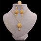 Jewelry Set, 24K Dubai Gold Plated Jewelry Sets