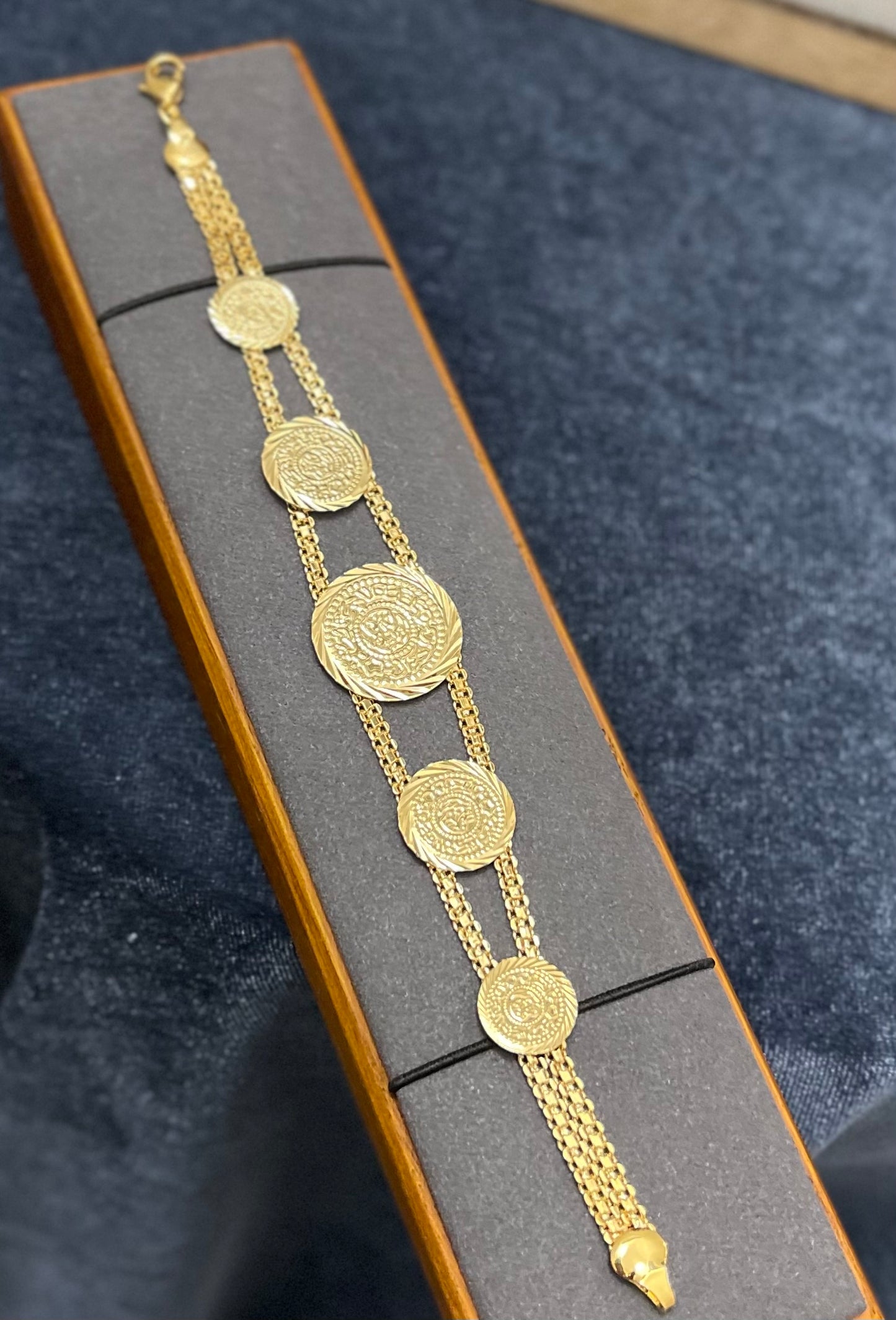 Coin bracelet