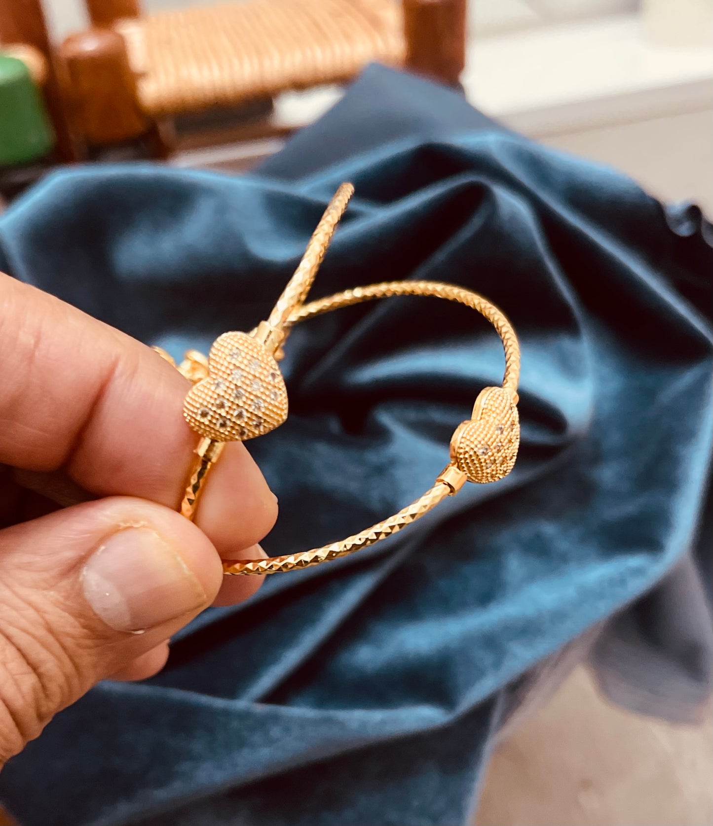 Gold Cuff Bangles, Gold Bangles