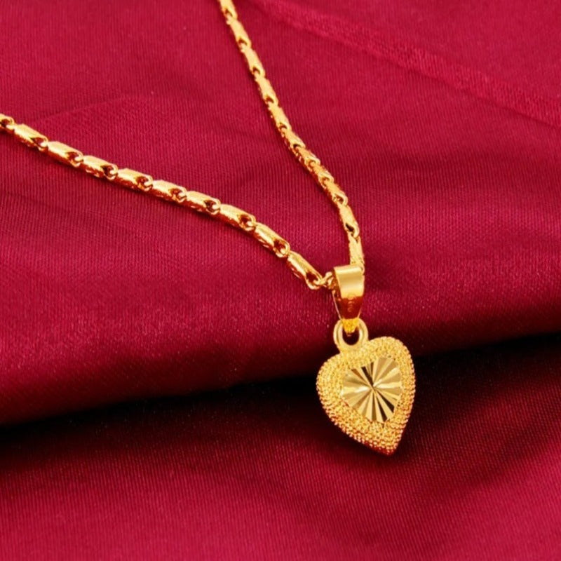 Gold Heart Necklace