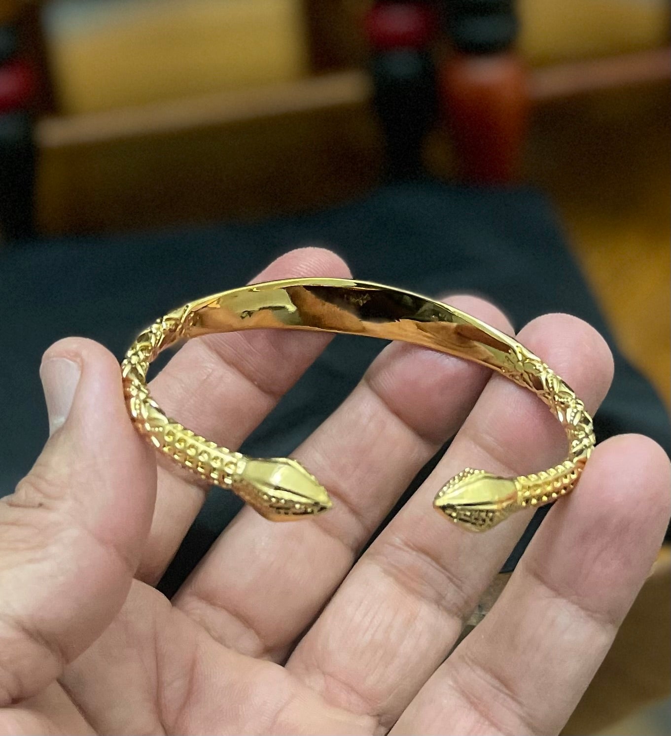 Cuff Bangles For Women, 24K Gold Bangles, Cuff Bracelet, Gold Bangles