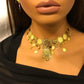 Gold Coin Jewelry Set