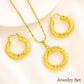 Gold Jewelry Set, African Jewelry