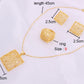 Gold Jewelry Set, Wedding Gold Jewelry