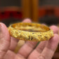 Gold Bangles for Women, 24k Dubai Gold Plated Bangles