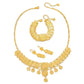 Gold Jewelry Set, Coin jewelry set