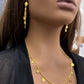 Gold Coin jewelry set