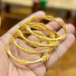 Gold Bangles, Modern Gold Bangles, 24K Dubai Gold Plated Bangles