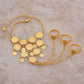Coin Bracelet, Gold Bracelet for Women, Bracelets